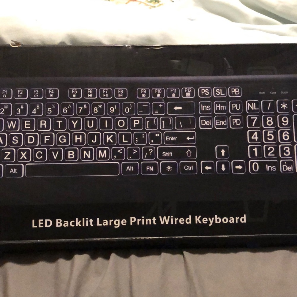 Light- up keyboard 🎹
